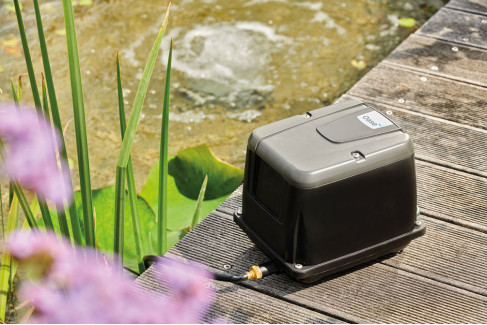 Aerators, labākais ieguldījums dīķa veselībā