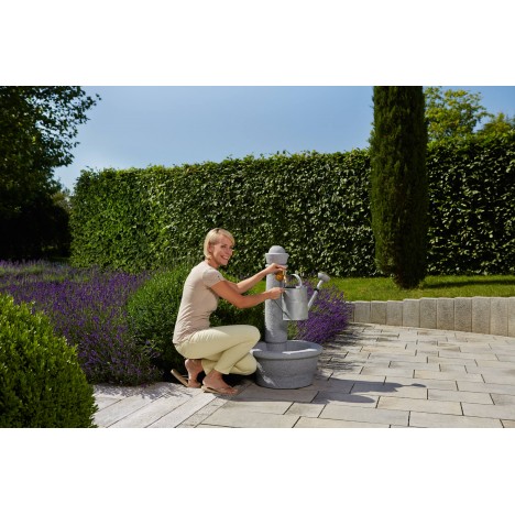 ROMA uzpildes pilārs (gaišs granīts)