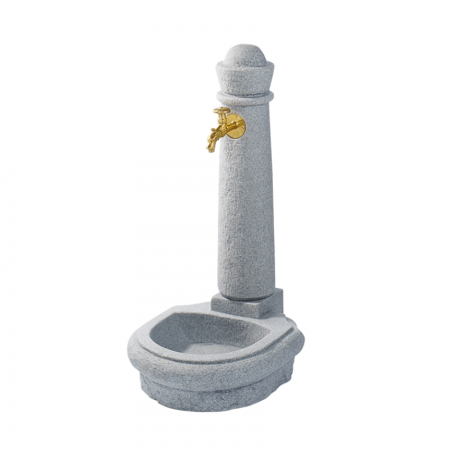 VENEZIA uzpildes pilārs (gaišs granīts)