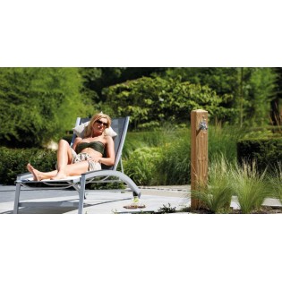 WOOD uzpildes pilārs (gaišs koks)