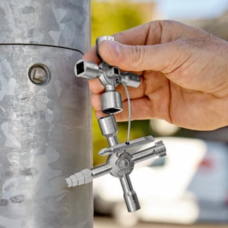 Universāla atslēga KNIPEX TwinKey® inženiertehnisk