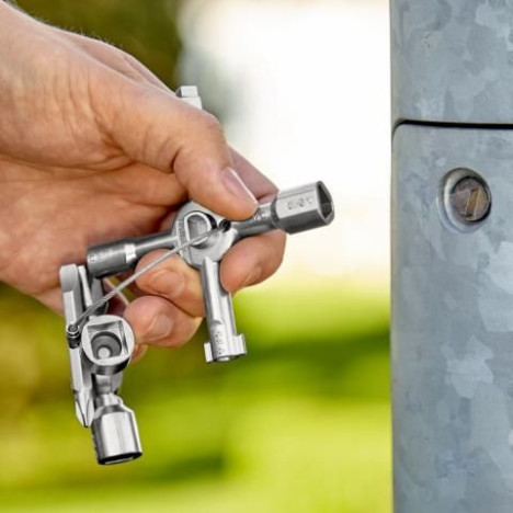 Universāla atslēga KNIPEX TwinKey® inženiertehnisk