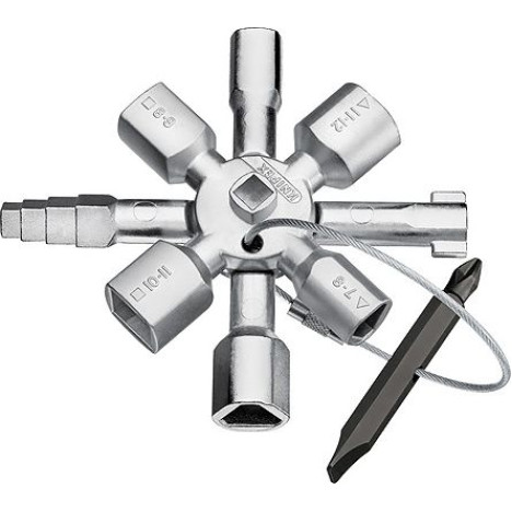 Universāla atslēga KNIPEX TwinKey® inženiertehnisk