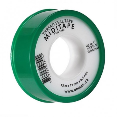 MIDITAPE PTFE lenta 12x12x0.1 max 20bar