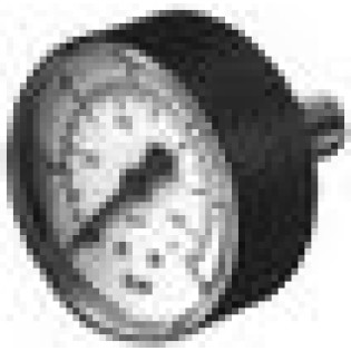 Manometrs D50-C 0-6bar 1/4" Italtecnica
