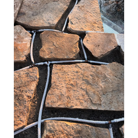 Piliencaurule ar tekstila apvalku 2.2 l/h 30cm PN3.5bar | 100m