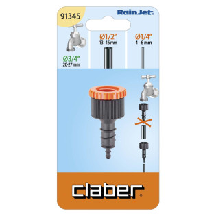 Adapteris 1/2'' - 1/4''