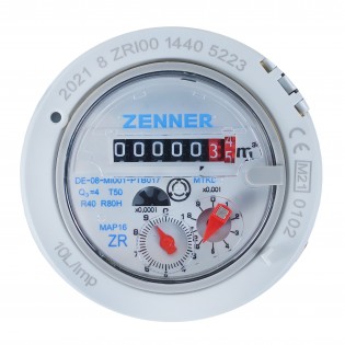 Aukstā ūdens skaitītājs ZENNER, impulsu