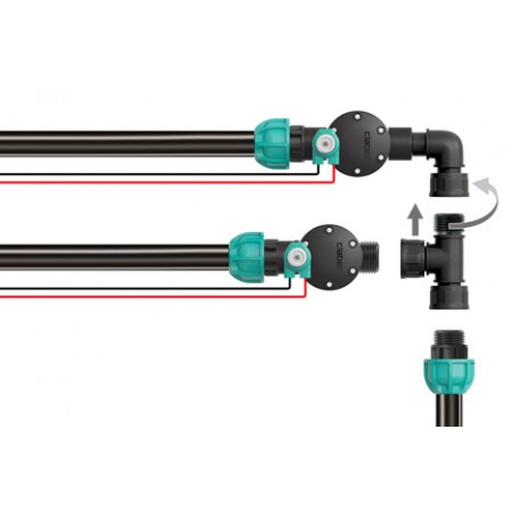 Vītņu trejgabals 1'' i-i-ā