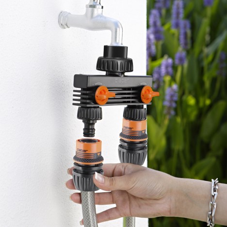 Sadalītājs ar 2 izejām 3/4''