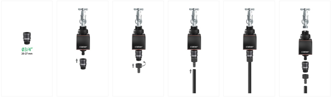 Claber adapteris (kods 91494)